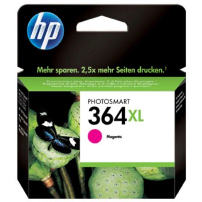 hp 364XL High Yield Ink Cartridge, Magenta Single Pack, CB324EE hp 364XL High Yield Ink Cartridge, Magenta Single Pack, CB324EE